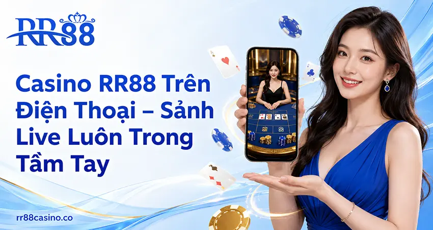 Casino RR88 Trên Điện Thoại – Sảnh Live Luôn Trong Tầm Tay